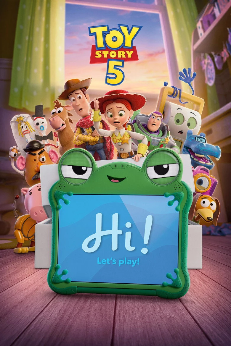 Toy Story 5 Tackles Screen Time With Pixar Brilliance Official Poster - Movifeed